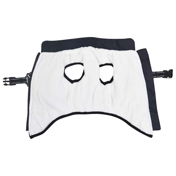 vidaXL Koiran Takki Laivastonsininen L Fleece ja polyesteri