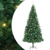 vidaXL Tekojoulukuusi jalustalla Vihre&auml; 300 cm PVC ja Metalli ja Muovi