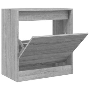 vidaXL Kenk&auml;kaappi harmaa Sonoma 60x34x63,5 cm tekninen puu