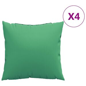 vidaXL Sohvatyynyt 4 kpl vihre&auml; 50x50 cm kangas