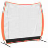 vidaXL Baseballin harjoitusverkko Musta 250 x 106,5 x 210 cm