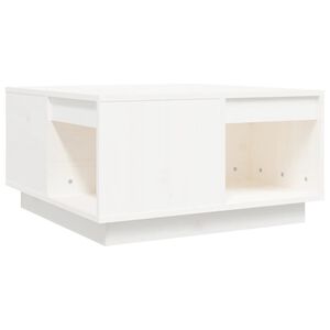vidaXL Sohvap&ouml;yt&auml; valkoinen 60x61x32,5 cm t&auml;ysi m&auml;nty