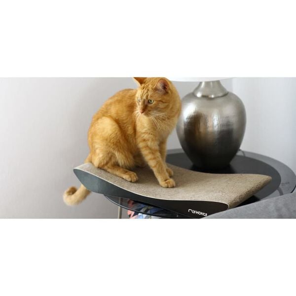 414578 MyKotty Cat Scratcher TOBI 59x25x6,9 cm Black 3089