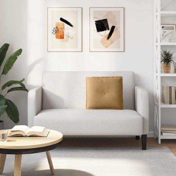 vidaXL Selk&auml;tyyny Ruskea 50 x 45 cm Korduroikangas