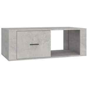 vidaXL Sohvap&ouml;yt&auml; betoninharmaa 100x50,5x35 cm tekninen puu