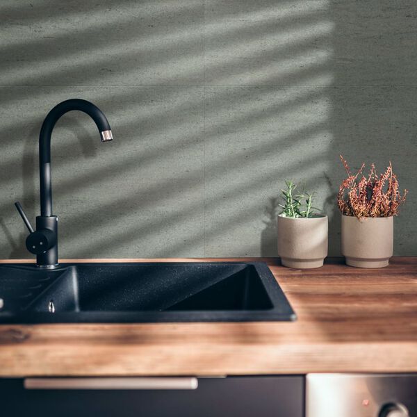 Grosfillex Sein&auml;paneelilevy Gx Wall+ 11 kpl dyyni mica 30x60 cm harmaa