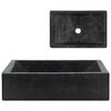 vidaXL Pesuallas 45x30x12 cm marmori korkeakiilto musta