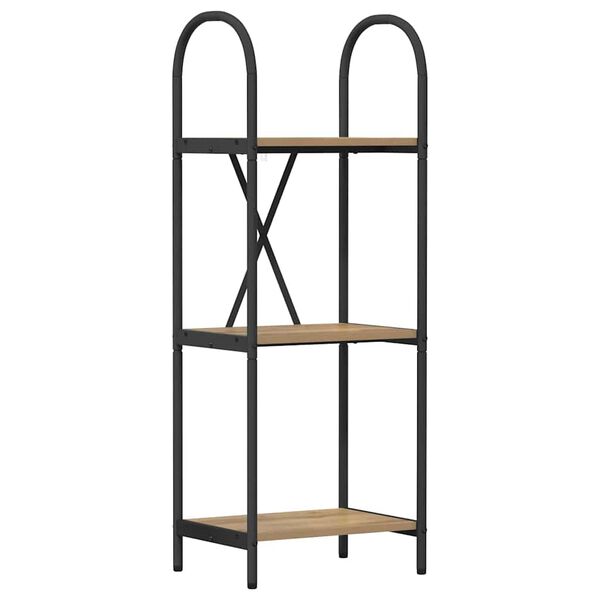 vidaXL Kirjahylly Artisan tammi 40 x 30 x 109 cm Tekninen puu