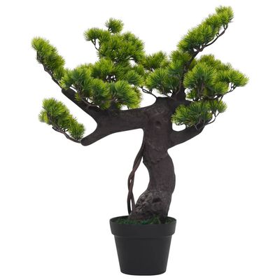 vidaXL Tekokasvi bonsaipuu mänty ruukulla 70 cm vihreä