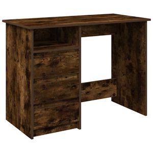 vidaXL Ty&ouml;p&ouml;yt&auml; savutammi 102x50x75 cm tekninen puu