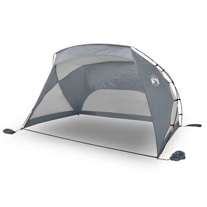 vidaXL Rantateltta harmaa 274x178x170/148 cm 185T polyesteri