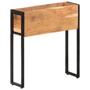 vidaXL Kukkalaatikko 60x20x68 cm t&auml;ysi akaasiapuu