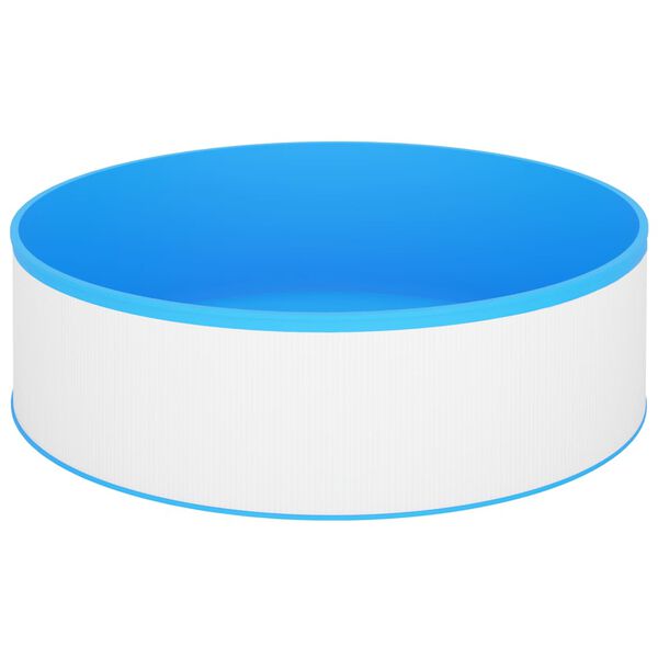 vidaXL Kahluuallas ripustettava suodatinverkko/pumppu 350x90 cm valk.