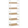 vidaXL 5-tasoinen kirjahylly tammi 60x27,6x158,5 cm tekninen puu