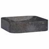 vidaXL Pesuallas musta 40x40x10 cm marmori