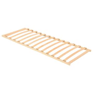 vidaXL S&auml;lepohja Ruskea 70 x 190 cm Kiinte&auml; py&ouml;kki