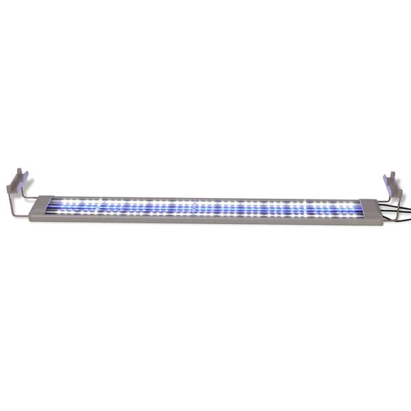 vidaXL LED-akvaariovalo 80-90 cm alumiini IP67