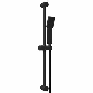 vidaXL Suihkusuunnitelma Musta 70 cm Ruostumaton ter&auml;s