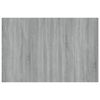 vidaXL S&auml;ngynp&auml;&auml;ty harmaa Sonoma 120x1,5x80 cm tekninen puu