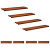 vidaXL Portaiden p&auml;&auml;llysteet 8 kpl 110 x 25 x 2 cm Ruskea