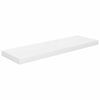 vidaXL Kelluvat sein&auml;hyllyt 4 kpl korkeakiilto valk 80x23,5x3,8 cm MDF