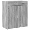 vidaXL Senkki harmaa Sonoma 80x42,5x93 cm tekninen puu