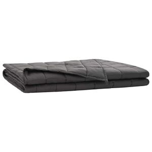 vidaXL Painopeitto Antrasiitti 152 x 203 cm 11 kg 100% Puuvilla 205T