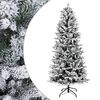 vidaXL Salkomallinen tekoinen joulukuusi 150 cm PVC ja PE