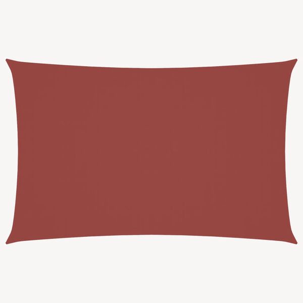 vidaXL Aurinkopurje Oxford kangas suorakaide 2,5x5 m terrakotta