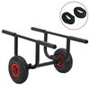 vidaXL Kajakkik&auml;rry 90 kg alumiini