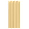 vidaXL Piment&auml;v&auml; verho renkailla 2 pcs Beige 225 x 140 cm Polyesteri