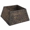 vidaXL Joulupuun kaula Neli&ouml; Musta 50 x 50 x 25 cm Vesihyasintti