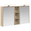 vidaXL Kylpyhuoneen kaappisetti 3 kpl 106 x 16 x 62,5 cm Tekninen puu