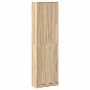 vidaXL Vaatekaappi ovella Sonoman tammi 55 x 25 x 189 cm Tekninen puu