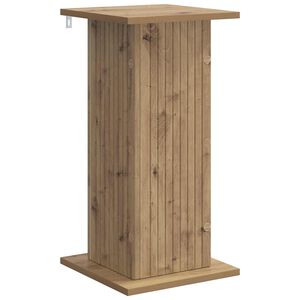 vidaXL Kasviteline Artisaanitammi 30,5 x 30 x 60,5 cm Tekninen puu