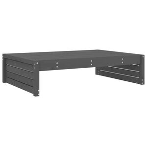 vidaXL Ulkorahi harmaa 120x80 cm t&auml;ysi m&auml;nty