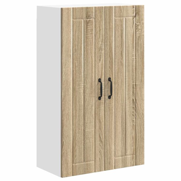 vidaXL Keitti&ouml;kaappi Sonoman tammi 60 x 31 x 100 cm Tekninen puu