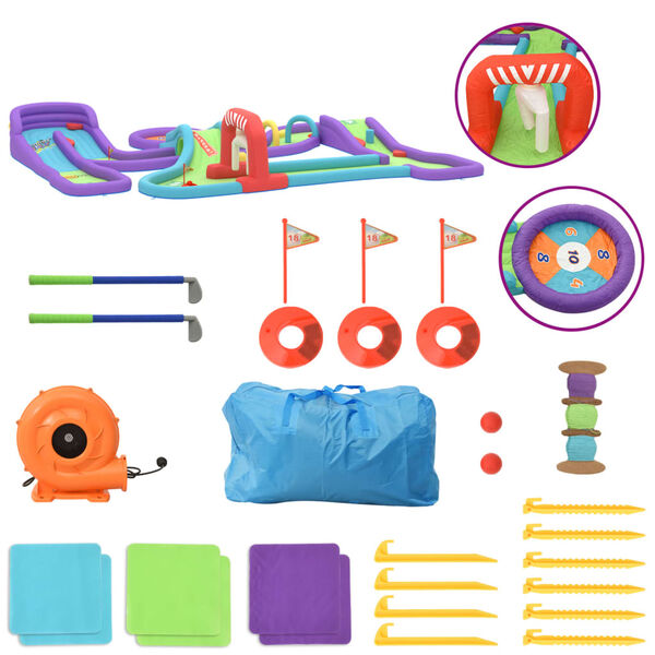 Happy Hop T&auml;ytett&auml;v&auml; golf leikkikeskus 370x303x64 cm