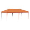 vidaXL Pop-up Juhlateltta 575 x 290 x 245 cm Oranssi