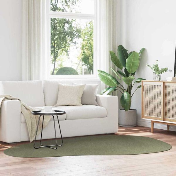 vidaXL Alue matot HUARTE Mets&auml;nvihre&auml; 160 x 230 cm Polyesteri