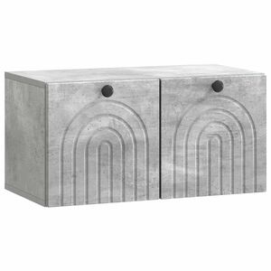 vidaXL Sein&auml;lle asennettava TV-kaappi Betoninharmaa 59,5 x 31 x 30 cm