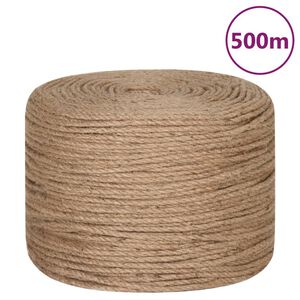 vidaXL K&ouml;ysi 100% Juutti 6 mm 500 m