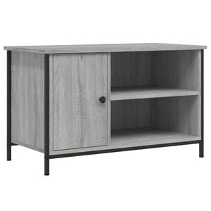 vidaXL TV-taso harmaa Sonoma 80x40x30 cm tekninen puu