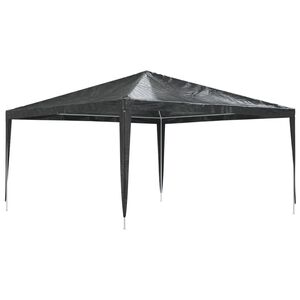 vidaXL Ammattilaisten juhlateltta 4x4 m antrasiitti 90 g/m&sup2;