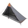 vidaXL Vaellusteltta Harmaa ja oranssi 222 x 85 x 125 cm