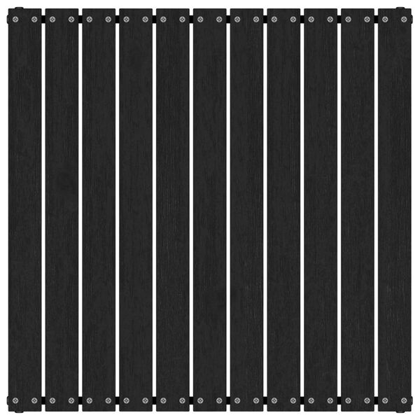 vidaXL Ulkorahi tyynyllä musta mänty