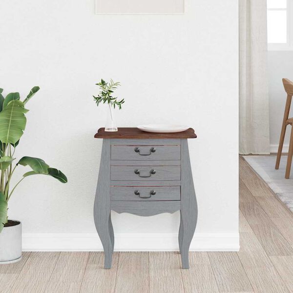 vidaXL Y&ouml;p&ouml;yt&auml; t&auml;ysi mahonki 48x35x64 cm