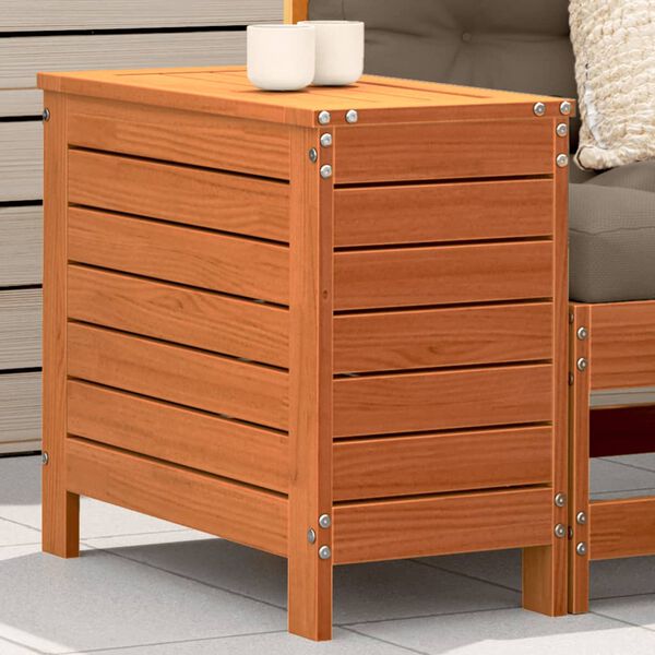 vidaXL Ulkorahi vahanruskea 62x31,5x52 cm t&auml;ysi m&auml;nty