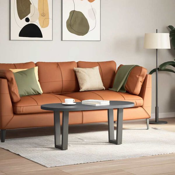 vidaXL Sohvap&ouml;yd&auml;n jalat V-muotoiset 2 kpl antrasiitti 38x(42-43,3) cm ter&auml;s