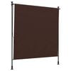 vidaXL Ulkorullaverho Ruskea 150 x 270 cm